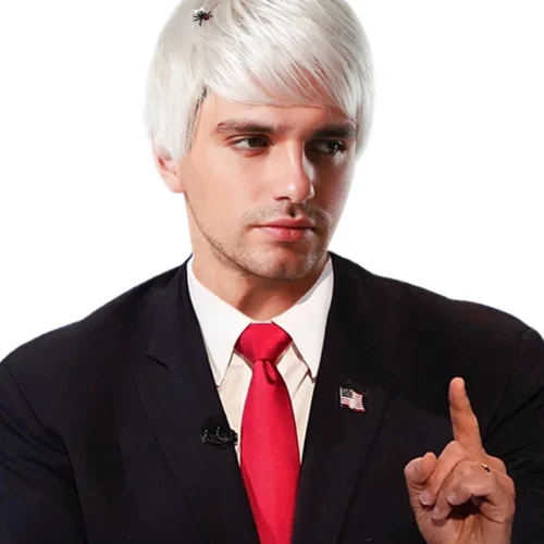 3WISHES Debate Fly Wig Sexy Halloween Costumes