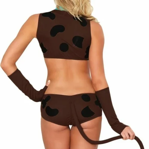 3WISHES Sexy Halloween Costumes Doggy Doo Costume