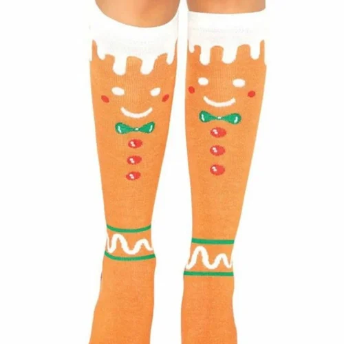 Leg Avenue Gingerbread Man Knee Highs