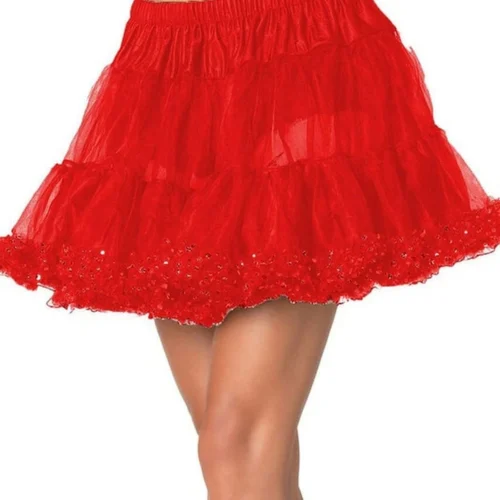 Leg Avenue Sequin Trimmed Petticoat