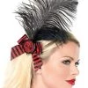 Leg Avenue Accessories Cute Pirate Skull Hair Bow