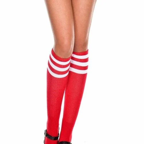 Music Legs Hosiery Triple Striped Knee High Socks