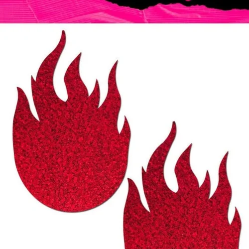 3WISHES Glitter Flame Pasties