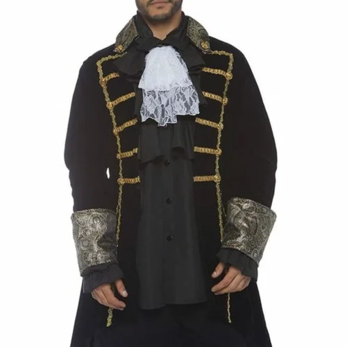 Leg Avenue Ruffle Front Shirt