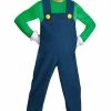 Disguise Sexy Halloween Costumes Deluxe Luigi Costume