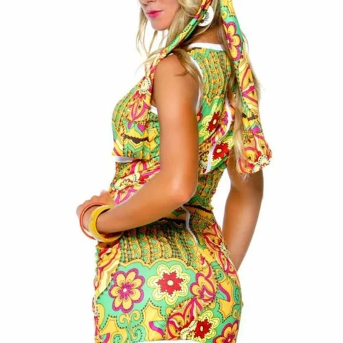Leg Avenue Dresses Far Out Hippie Dress Costume