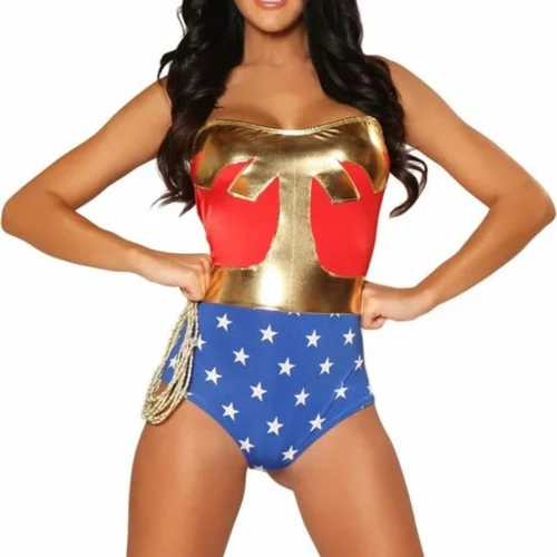 3WISHES Sexy Halloween Costumes American Hero Costume