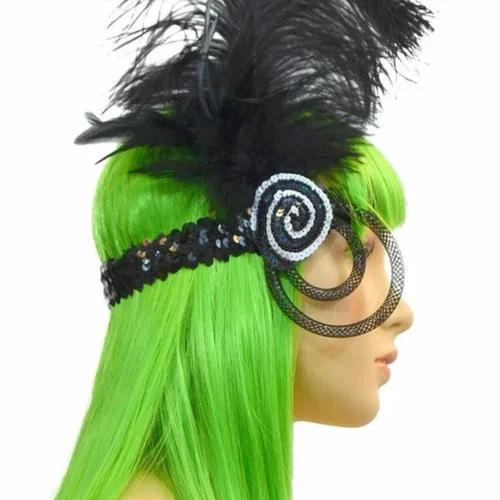 Glitz Teaz Pasties Accessories Flashy Feather Headband