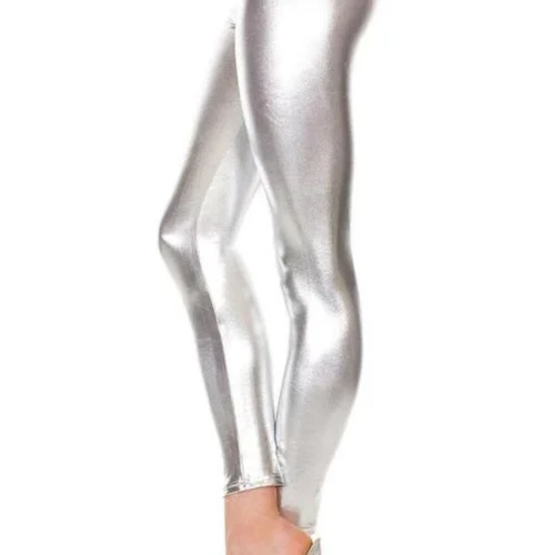 Music Legs Sexy Metallic Leggings Clothing