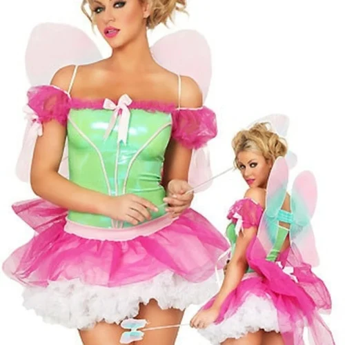 Roma Costume Sexy Halloween Costumes Rainbow Sprite Fairy Costume