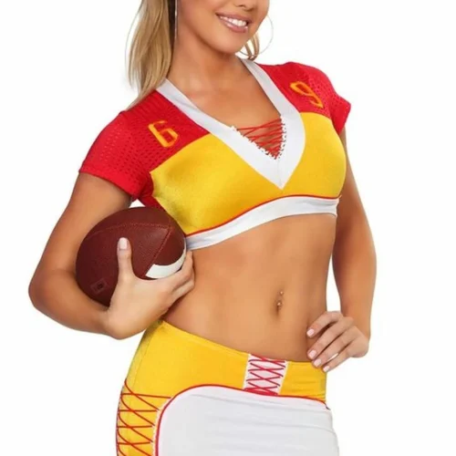 3WISHES Wild Receiver Sexy Football Costume