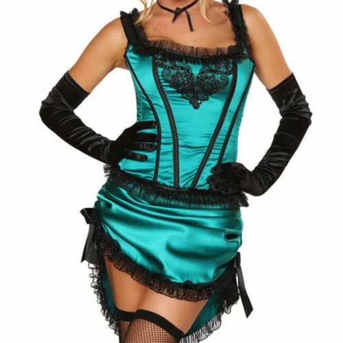 3WISHES Sexy Saloon Girl Costume