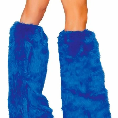 Roma Costume Sexy Fur Boot Covers Music Festival Wear