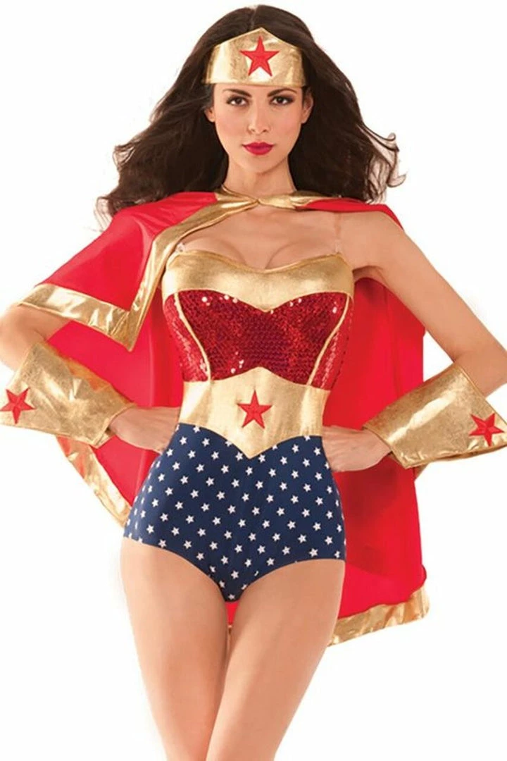 Party King Retro Super Hero Costume 1 Party King Retro Super Hero Costume