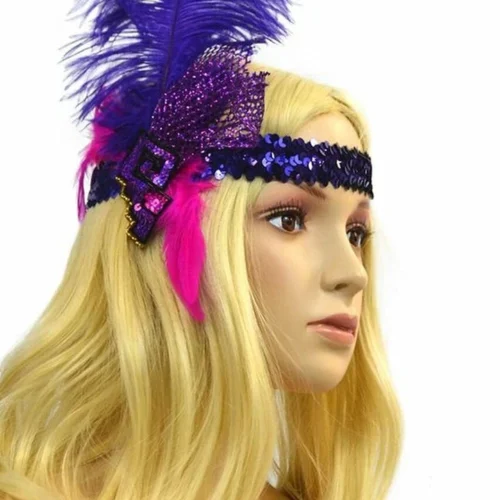 Glitz Teaz Pasties Accessories Flashy Feather Headband