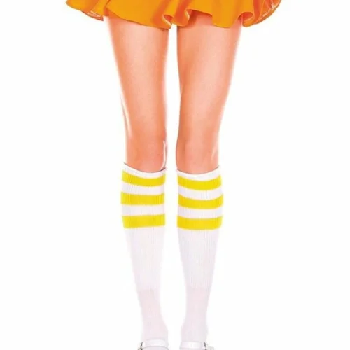 Music Legs Hosiery Triple Striped Knee High Socks