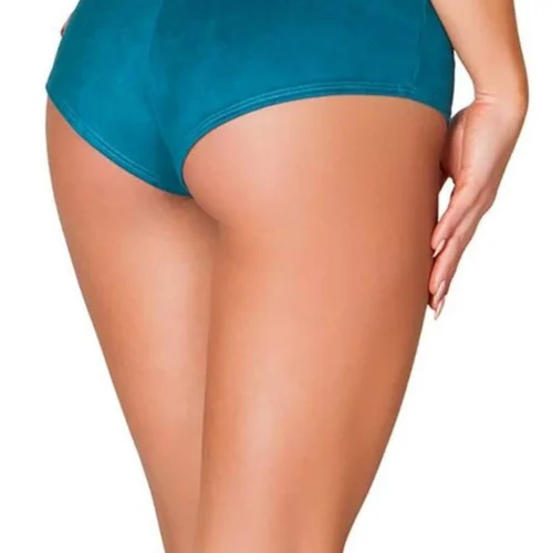 J. Valentine Clothing Cheeky Bottom Suede Shorts