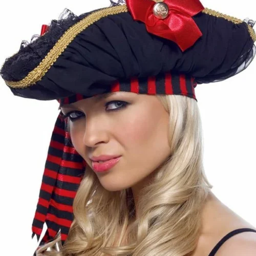 Leg Avenue Gold Button Pirate Hat