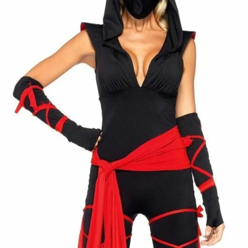 Leg Avenue Deadly Ninja Costume With Face Mask