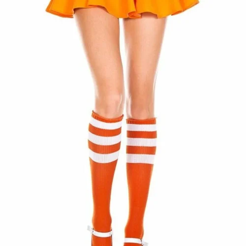 Music Legs Hosiery Triple Striped Knee High Socks