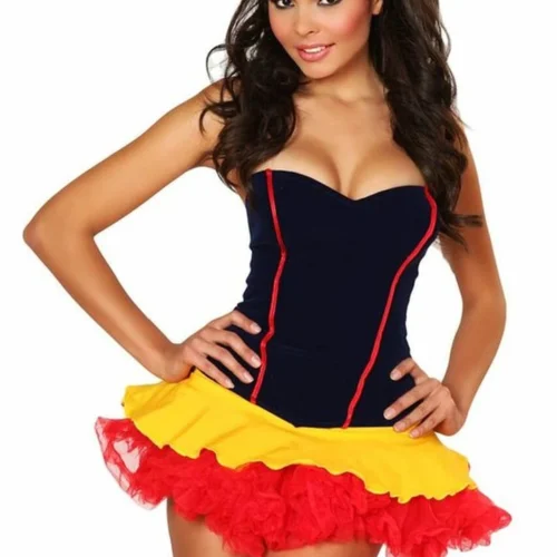 3WISHES Sexy White As Snow Costume TV & Movie Costumes