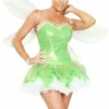 3WISHES Sexy Halloween Costumes Sexy Tink Fairy Costume