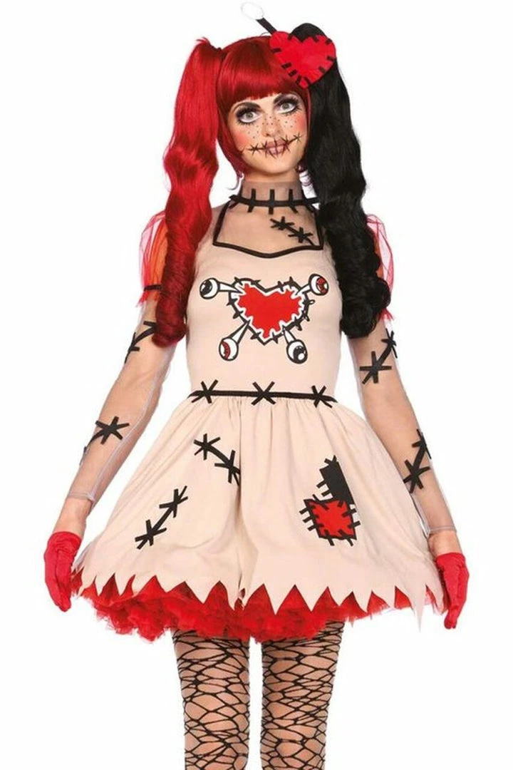 Leg Avenue Sexy Halloween Costumes Voodoo Doll Costume 1 Leg Avenue Sexy Halloween Costumes Voodoo Doll Costume