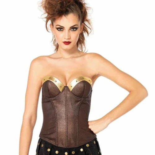 Leg Avenue Barbarian Bustier Costume Top Sexy Halloween Costumes
