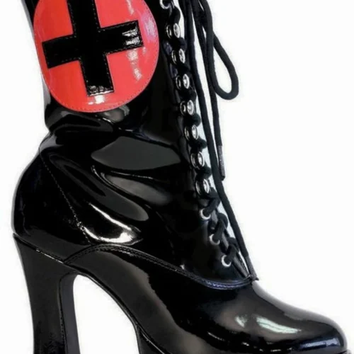 Ellie Shoes Sexy Ankle High Nurse Boots