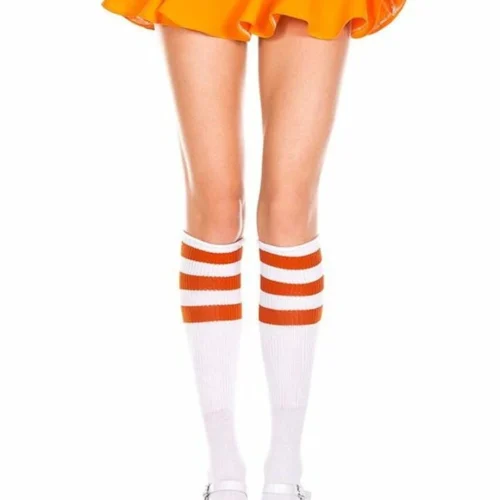 Music Legs Hosiery Triple Striped Knee High Socks