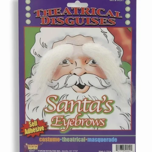 Forum Novelties Bushy White Santa Clause Eyebrows 5 Forum Novelties Bushy White Santa Clause Eyebrows