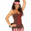 3WISHES Sexy Halloween Costumes Pleasure Pirate Halloween Costume