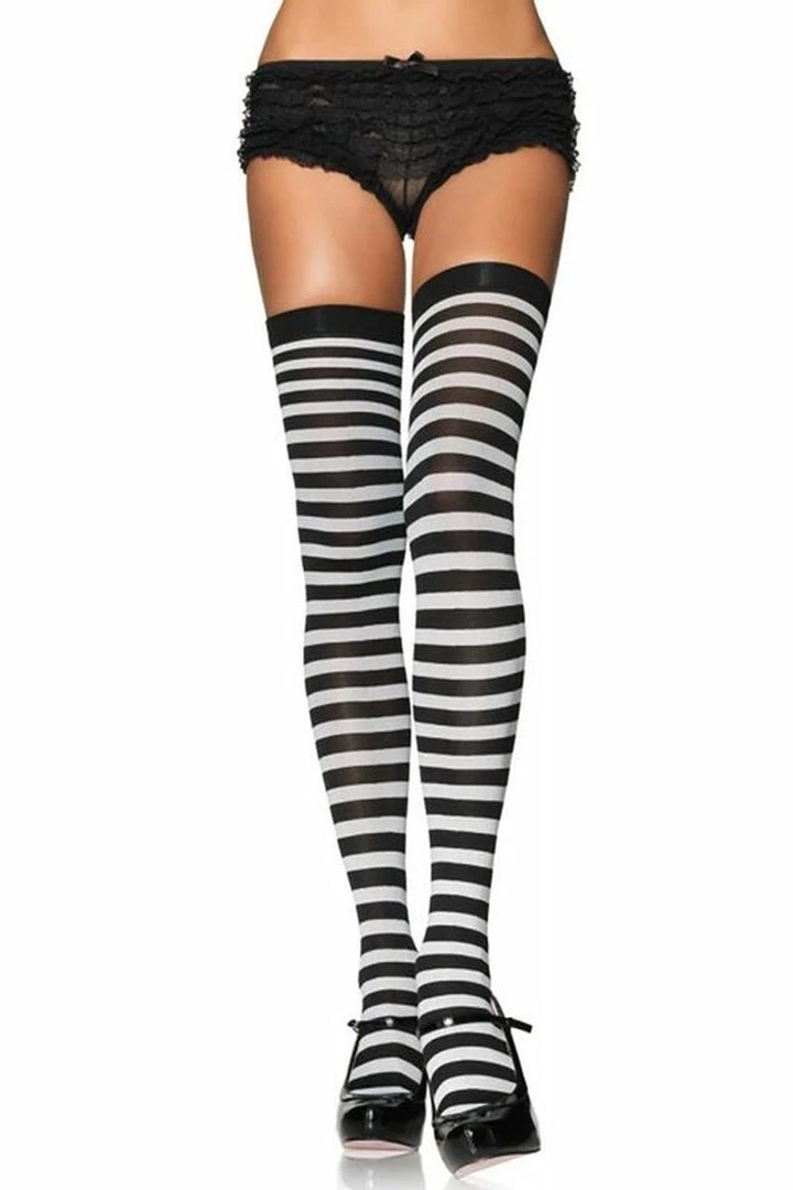 Leg Avenue Candy Cane Stockings 3 Leg Avenue Candy Cane Stockings