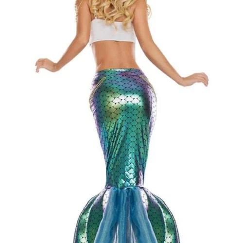 Party King Sexy Halloween Costumes Under The Sea Mermaid Costume