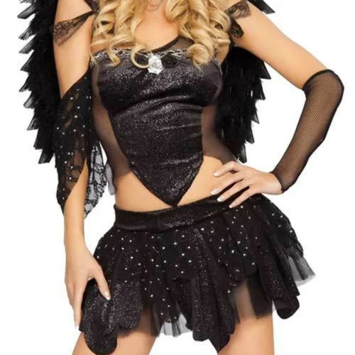 Roma Costume Angel Costumes Twilight Raven Black Angel Costume