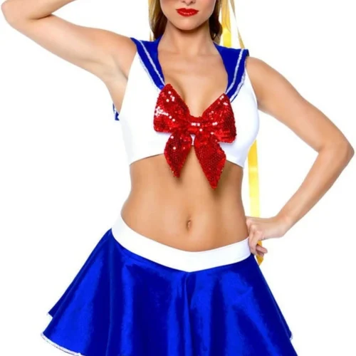 3WISHES Moon Princess Cosplay Costume Sexy Halloween Costumes