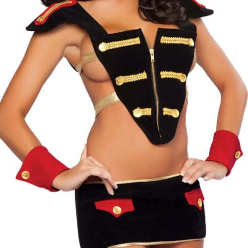 3WISHES Naughty Toy Soldier Costume Military Costumes
