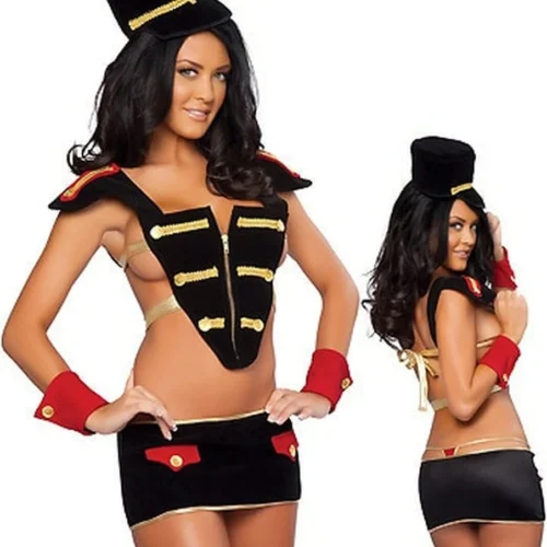 3WISHES Naughty Toy Soldier Costume Military Costumes