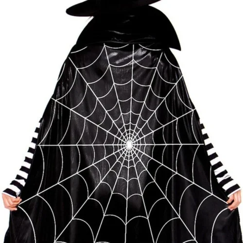 3WISHES Witch Costumes Black Widow Witch Costume