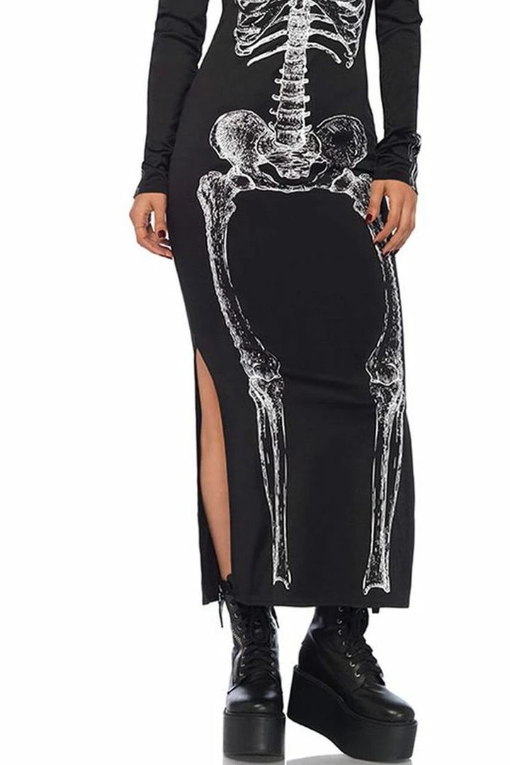 Leg Avenue Skeleton Dress Costume 2 Leg Avenue Skeleton Dress Costume