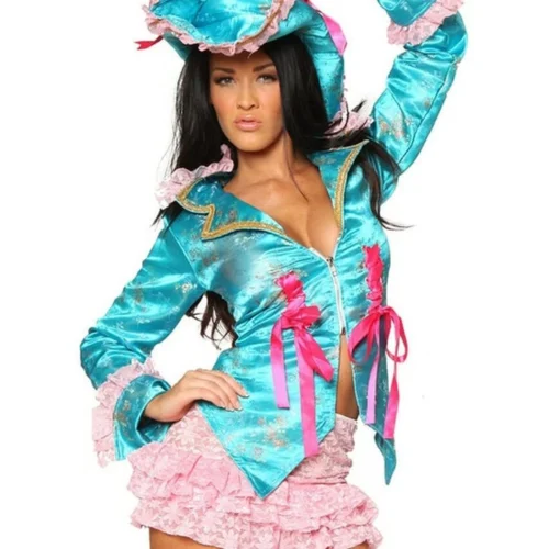 Roma Costume Adult Caribbean Captain Costume