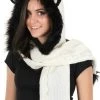 Elope Accessories Panda Knitted Hood