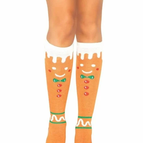 Leg Avenue Gingerbread Man Knee Highs