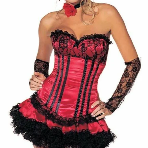 Shirley Of Hollywood Dance Hall Holly Saloon Girl Costume