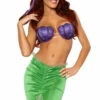 3WISHES Mermaid Princess Costume Sexy Halloween Costumes