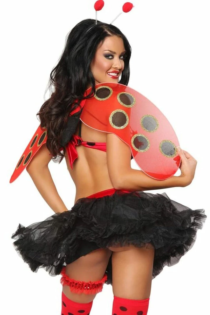 Leg Avenue Adult Ladybug Costume Sexy Halloween Costumes 2 Leg Avenue Adult Ladybug Costume Sexy Halloween Costumes