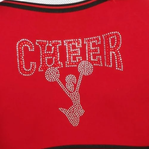 3WISHES Red Hot Sexy Cheerleading Costume