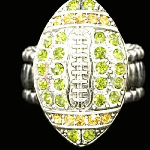 3WISHES Stretchy Football Ring