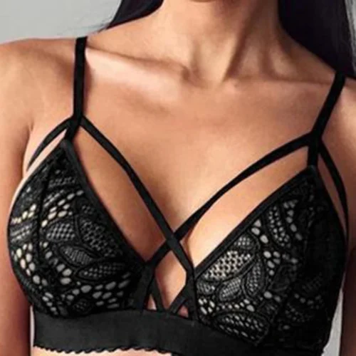 Bored Kitty Bombay Lace Bralette Lingerie