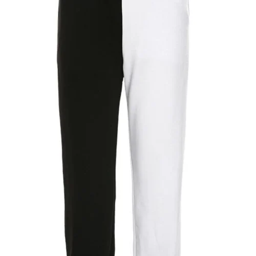 Bored Kitty Black And White Harem Pants